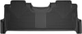 Husky Liners X-act Contour Floor Mats | Fits 2021-2024 Ford F-150 SuperCrew with Fold Flat Storage; 2017-2024 Ford F-250/F-350/F-450 SuperCrew | 2nd Row, 1-pc Black - 53381