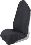 Towel Car Seat Covers - Super Absorbent Front Seat Protectors for Gym, Pets & Travel | Quick-Dry Towel Fabric | Universal Non