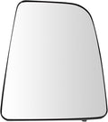 TRQ Passenger Side Mirror Glass Heated Convex Large Compatible with 2010-2022 Mercedes-Benz Sprinter 2500 Sprinter 3500 MB132