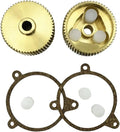 Headlight Motor Repair Kit HD Brass Gear Upgraded Compatible with Chevy Corvette 1988-1996, 16507923 16507924 16507925 165079