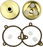 Headlight Motor Repair Kit HD Brass Gear Upgraded Compatible with Chevy Corvette 1988-1996, 16507923 16507924 16507925 165079