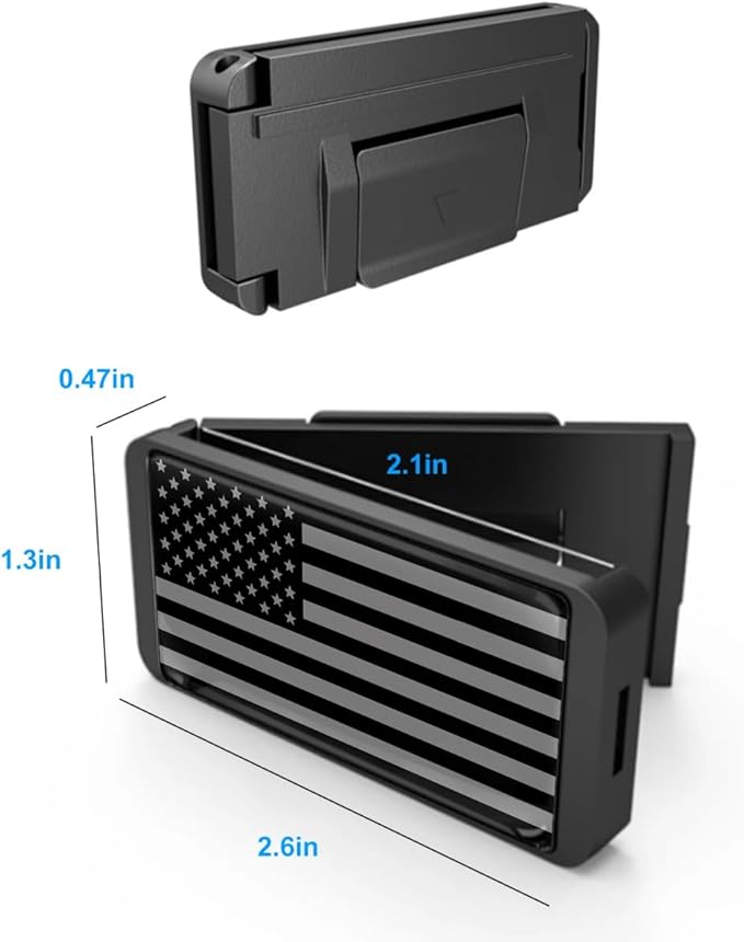 2PCS American Flag Car Seatbelt Adjuster car Universal Car Seat Belt Pads Cover for More Comfortable Driving, Seat Belt Shoulder Strap