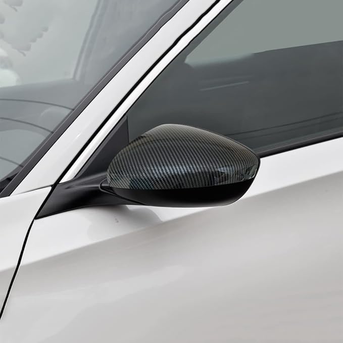 2pc Carbon Fiber Color Replacement Replace substitute displace Type Rearview Mirrors Cover Fit for Honda Accord 2018 2019 2020 2021 2022 2023 2024 2025