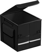 Car Trunk Organizer, Collapsible Multi Compartment Waterproof Sturdy Vehicle Trunk Container Box, Sturdy Automotive Interior S