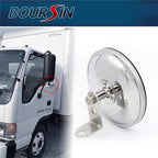 5 Inch Convex Round Mirror Blind Spot For Isuzu NPR NQR NRR FSR FVR FRR Mitsubishi Fuso Canter Truck Bus Atv Utv Adjustable Bracket 2Pcs