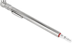 Milton S-920 Pencil Tire Pressure Gauge With Tread Depth Gauge, Built-in Deflator Valve, For Higher-Pressure Automobile Tires, Durable Plated Brass, Pressure Measured In PSI & kPa