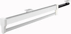 Pull Out Closet Valet Rod, Adjustable Sliding Heavy Duty Steel Top Mounted Clothes Storage Hanger Rail for Closet Wardrobe (3