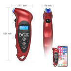 FOVAL Digital Tire Pressure Gauge 150 PSI for Car Truck Bicycle Instant Read with Backlit LCD and Non-Slip Grip (4)