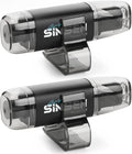 SINSEN Car Window Breaker Seat Belt Cutter Tool, Emergency Safety Hammer Tool to Break Glass, Portable Escape Kit, 2 Pack(Bla