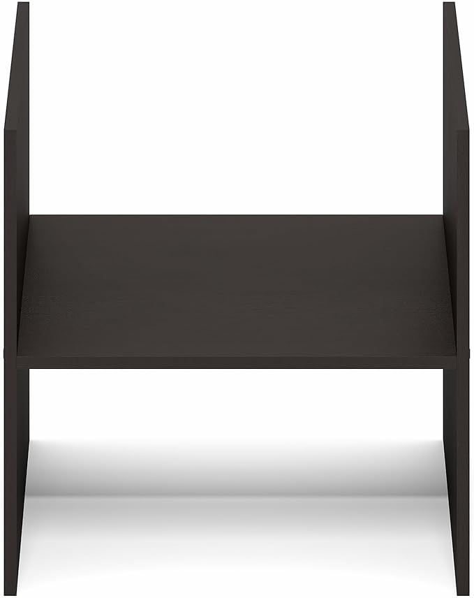 Furinno Cubicle Cube Insert, H-Shelf Cube Organizer, 2-Tier Shelf Accessory, Fits into Furinno Triple Thick Cubes, IKEA Kalla