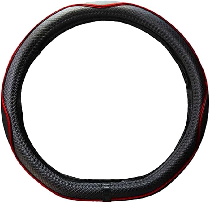 Mayco Bell Flat Bottom Steering Wheel Cover Anti-Slip,Safety,Soft,Breathable,Durable,Full Surround,Comfortable Grip Microfibe