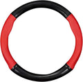 Car Breathable Steering Wheel Cover, Carbon Fiber Wear-Resistant Steering Wheel Protector for Comfy Grip, Universal Non-Slip 