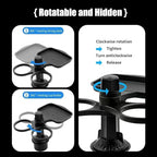 5 in 1 Car Cup Holder Expander with Phone Holder & 2 Food Table Tray & 2 Cup Holder for Drink/Snacks/Humburgers