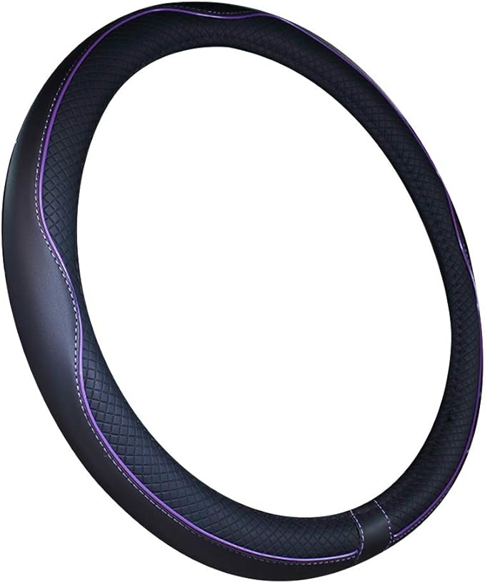 Mayco Bell Large Size Steering Wheel Cover Anti-Slip,Safety,Soft,Breathable,Durable,Full Surround,Comfortable Grip Microfiber