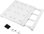 Adjustable Wardrobe Partition Rack – Telescopic Closet Divider Shelf for Organizing Clothes, Shoes & Accessories, Plastic + C