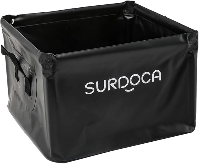 SURDOCA Fully Waterproof Car Trunk Organizer, Foldable Truck Organizer, Multifunctional Collapsible Car Storage Bag, Anti-Mud