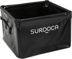 SURDOCA Fully Waterproof Car Trunk Organizer, Foldable Truck Organizer, Multifunctional Collapsible Car Storage Bag, Anti-Mud