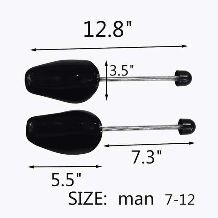 Shoe Trees for Sneakers Shaper Plastic Men Shoe Stretcher Shape Boot Holder Prevent Creasing