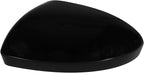 Motoforti Left Side Wing Mirror Cover for Nissan Altima 2019-2024, Car Rear View Mirror Cover Cap No.963746CA9A, Car Exterior Door Side Rearview Mirror Cap Mirror Housing, Glossy Black