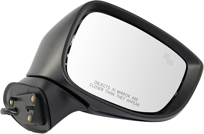 TRQ Driver & Passenger Side Power Heated Mirrors Manual Folding Blind Spot Paint to Match Compatible with 2017-2023 Mazda CX-