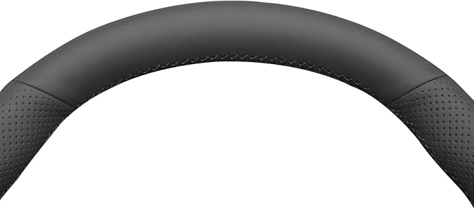 MEWANT Tesla Model 3/Model Y Hand Stitched Steering Wheel Cover for Tesla Model 3 2017-2023 / Model Y 2020-2023 for Tesla Model 3/Y Accessories