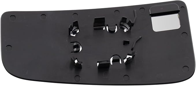 TRQ Passenger Side Lower Mirror Glass Convex Snap On Clear Compatible with 2015-2020 Ford F-150 2017-2022 Ford F-250 Super Du