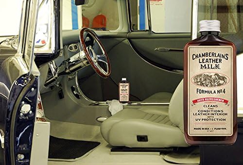 Leather Milk Auto Leather Conditioner and Cleaner with UV Protection - Auto Refreshener No. 4 - All Natural, Non-Toxic Auto L