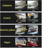 Headlight Restoration Kit, Car Headlight Repair Kit, Car Headlight Lens Restoration Kit, Car Headlight Polish Repair Tool wit