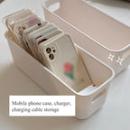 Multi-purpose small storage bins, Storing phone cases, socks, stationery,small items. PP plastic,Organizer and Storage for Si