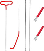 Car Lockout Kit, 67" Long Reach Tool Automotive Professional Emergency Tool Kit, Multi-Function Pull Hook Vehicle Disassembly