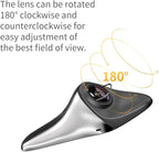 HD Blind spot Camera Car Side View Camera IP68 Waterproof 120 Degree Wide Angle Side View Mirror Cam Silver