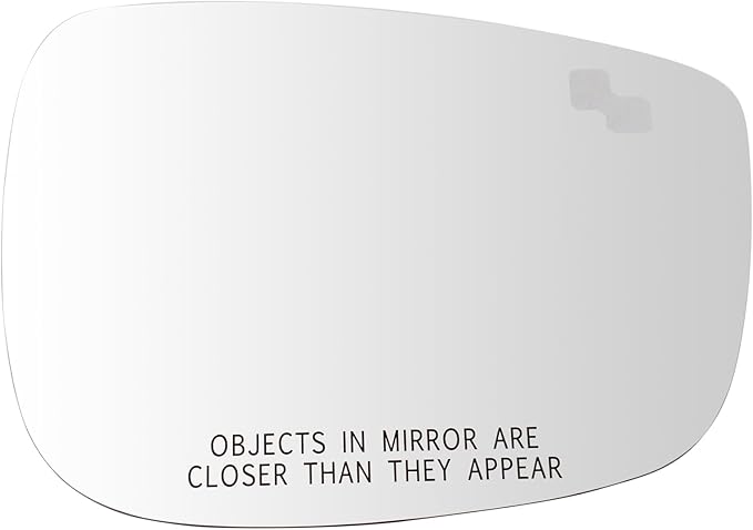TRQ Passenger Side Mirror Glass Heated Blind Spot For Factory Equipped Mirrors Compatible with 2015 Mazda CX-5 From 4 01 14 P
