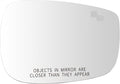 TRQ Passenger Side Mirror Glass Heated Blind Spot For Factory Equipped Mirrors Compatible with 2015 Mazda CX-5 From 4 01 14 P