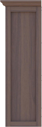 OSCHF Cube Shelf Bookcase with Base - Wooden 3 Tiers Floor Standing Low Storage Cabinet for Home and Office, 9-Cube Lattice B