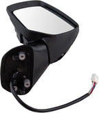 TRQ Driver & Passenger Side Power Heated Mirror Set Paint to Match with Turn Signal Compatible with 2013-2014 Subaru XV Cross