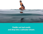ulu Lagoon Hanging Car Air Freshener | Tropical Beach Coconut Surf Wax Scent Mini Wave | Long Lasting Car Freshener, Closet a