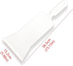 Long Handle Bulldozer Squeegee Window Tint Tools for Front & Rear Back Window Film Auto Flat Glass Tint - White