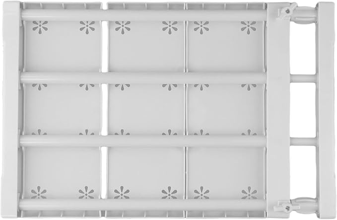 Adjustable Wardrobe Partition Rack – Telescopic Closet Divider Shelf for Organizing Clothes, Shoes & Accessories, Plastic + C