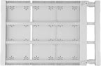 Adjustable Wardrobe Partition Rack – Telescopic Closet Divider Shelf for Organizing Clothes, Shoes & Accessories, Plastic + C