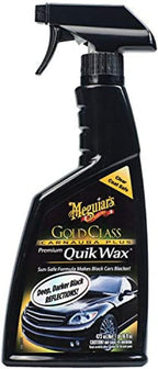 Meguiar's G7716 Gold Class Carnauba Quik Wax, Special Blend for Richness and Shine, Clear Coat Safe Meguiar's Quik Wax, Spray That Leaves Lasting Results Without Residue, 16 Oz
