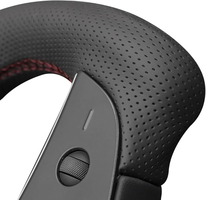MEWANT Steering Wheel Cover for Yoke Style Steering Wheel for Tesla Model S 2021-2023 / Model X 2021-2023 Hand-Stitched Steering Wrap