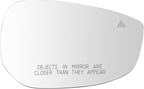 TRQ Passenger Side Mirror Glass Blind Spot For Factory Equipped Mirrors Only Compatible with 2023 Mazda CX-30