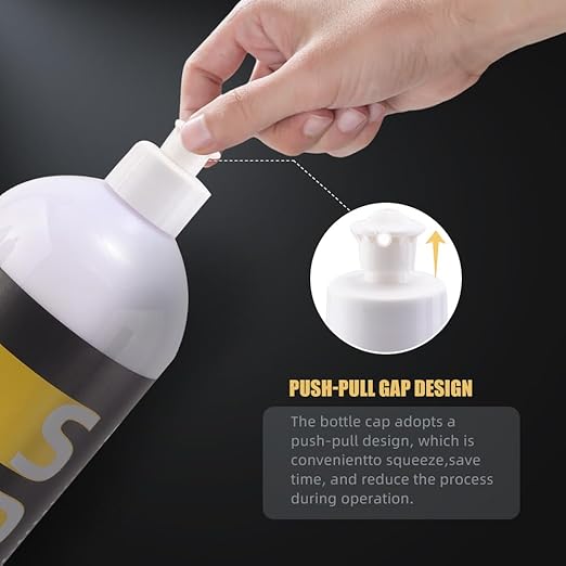 Heavy Cut Polishing Compound, SPTA 33.8oz (1000ml) Polishing Compound Car Scratch & Swirl Remover Rubbing Compound & Coarse Polish Buffing Compound Swirl Remover for Cars Automotive Paint Correction