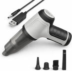 GajetNest Handheld Mini Portable Compact Car Vacuum Cleaner & Blower 3-in-1 with HEPA Filter, Lightweight Design, 25-Minute R
