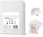Wevac 8" x 12" Precut Vacuum Sealer Bags, 200 Count, Includes 5 Liquid Block Bags & 5 Bone Guard Pieces, Heavy Duty for Food 