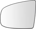 TRQ Driver Side Mirror Glass Heated For Factory Equipped Mirrors Only Compatible with 2007-2013 BMW X5 2008-2014 BMW X6