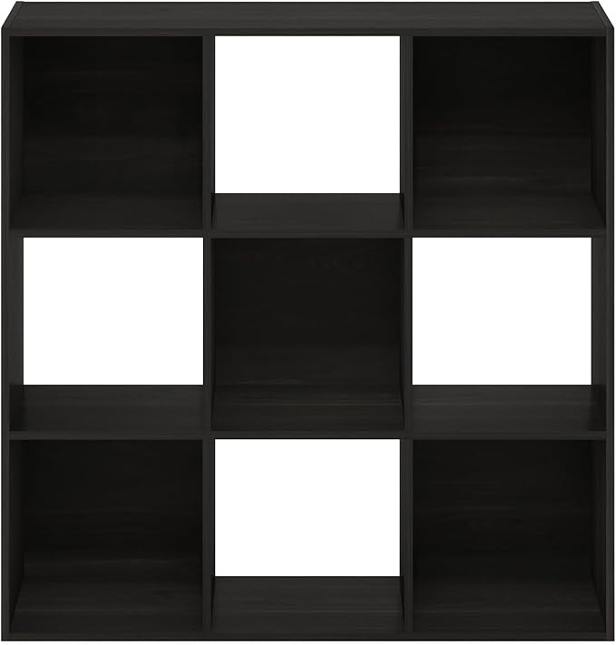Furinno PELLI Closet Organizers and Storage, 9-Cube Closet Organizer, Open Shelf Closet Storage, for Wardrobe, Bedroom, Livin