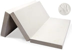 Milliard Trifold Mattress, Full Size, 6 inch, Portable Foldable Mattress Full with Memory Foam & Washable Cover, Tri-Folding 