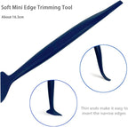 Car Wrapping Vinyl Kit Window Tint Film Application Tools with Edge Trimming Squeegee, 9mm Knife, Felt Squeegee