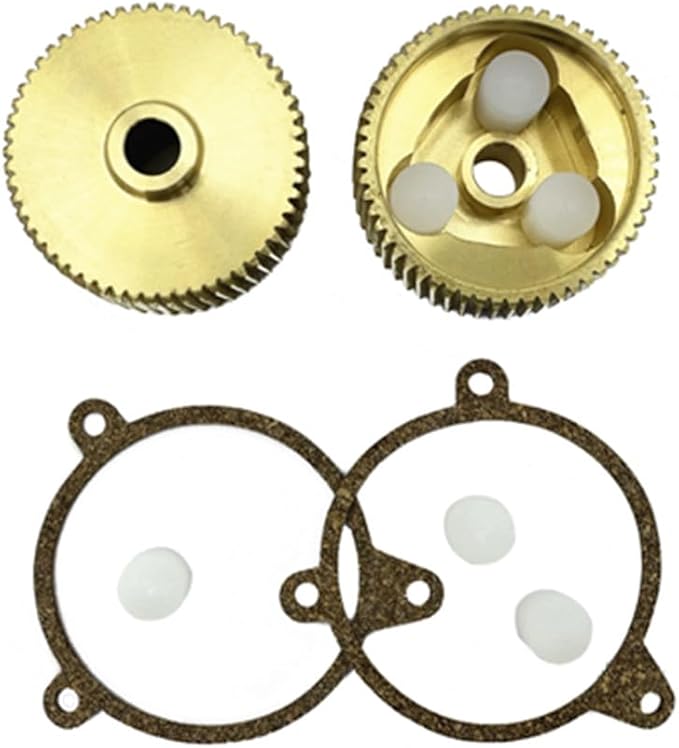 16507923 Headlight Motor Repair Kit with HD Brass Gear - Compatible with Chevy Corvette 1988-1996 (Fits Part Numbers 16507923